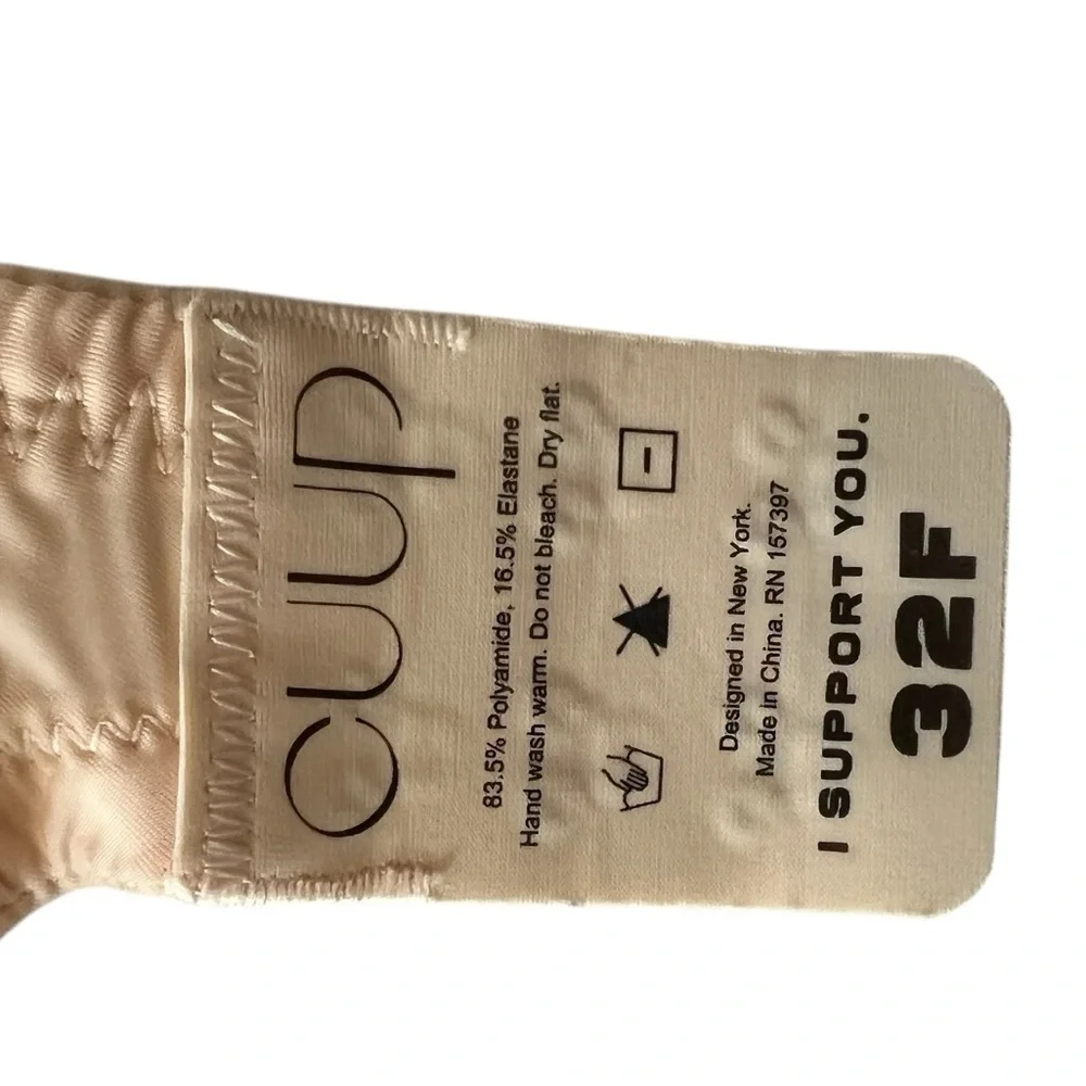 CUUP The Scoop Bra Size 32F